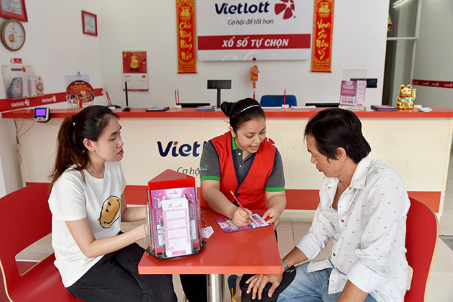 Quay thử xổ số điện toán Vietlott